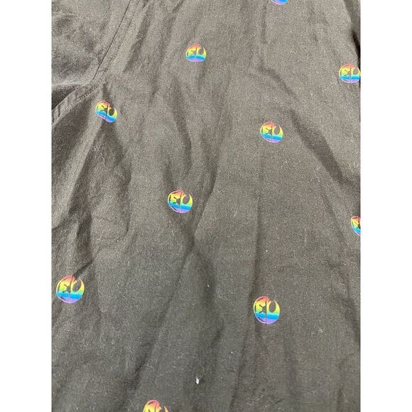 Disney Parks Pride Collection Star Wars Shirt Adult Extra Small Button Up - Picture 3 of 8
